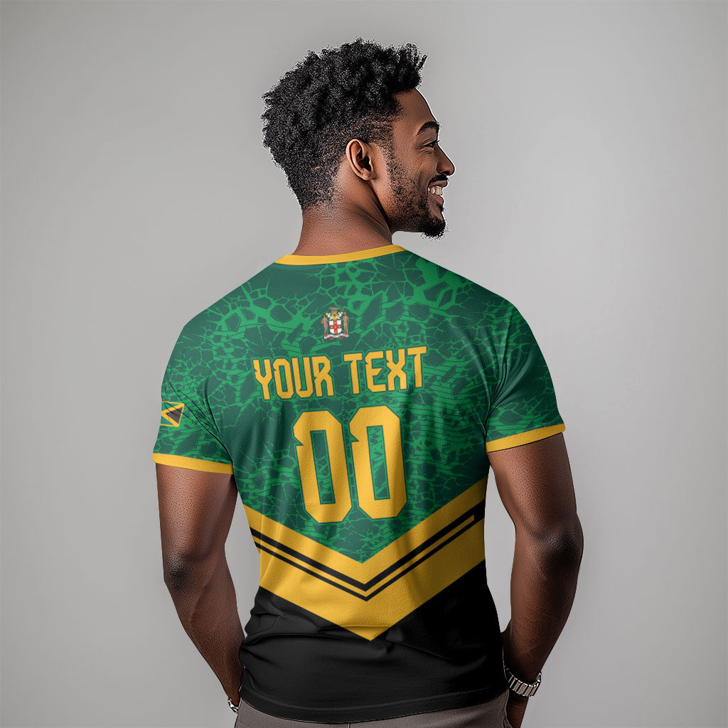 Custom Jamaica 2026 Kingsmen Cricket T shirt We Are Tallawah