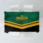 Jamaica 2026 Kingsmen Cricket Tablecloth We Are Tallawah