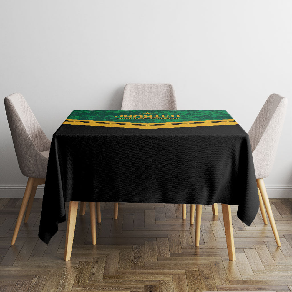 Jamaica 2026 Kingsmen Cricket Tablecloth We Are Tallawah