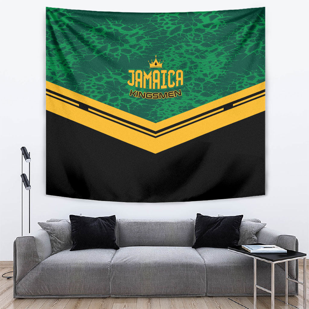Jamaica 2026 Kingsmen Cricket Tapestry We Are Tallawah