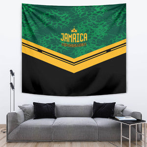 Jamaica 2026 Kingsmen Cricket Tapestry We Are Tallawah
