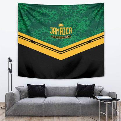 Jamaica 2026 Kingsmen Cricket Tapestry We Are Tallawah
