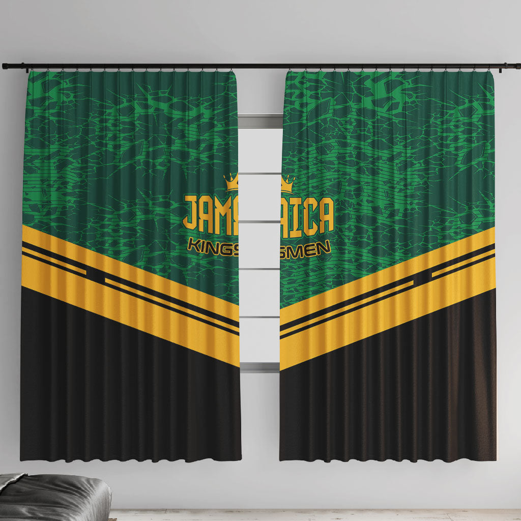 Jamaica 2026 Kingsmen Cricket Window Curtain We Are Tallawah