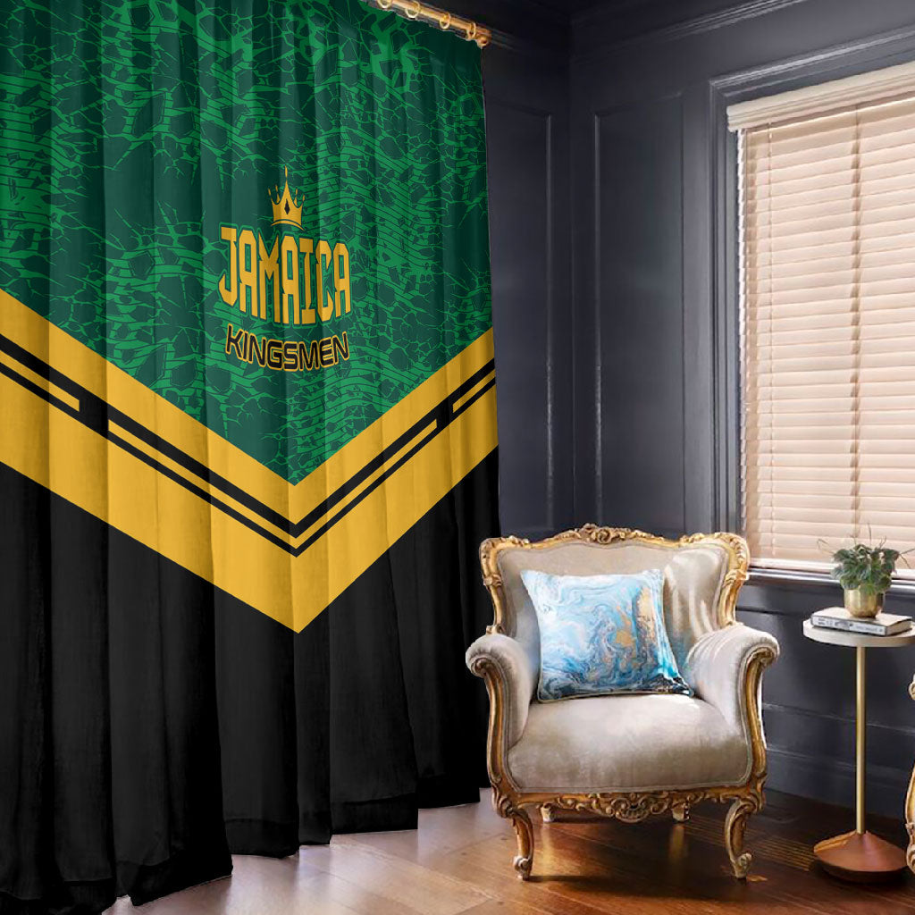 Jamaica 2026 Kingsmen Cricket Window Curtain We Are Tallawah
