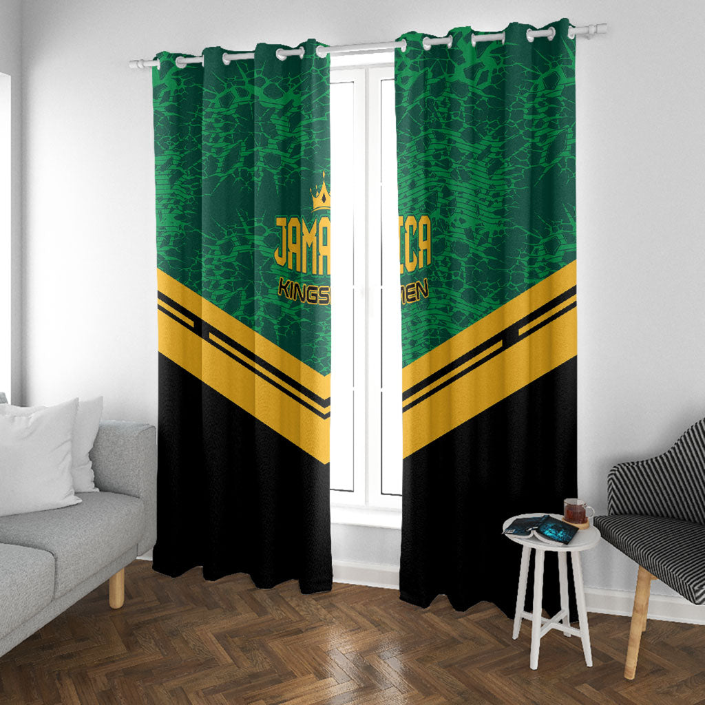 Jamaica 2026 Kingsmen Cricket Window Curtain We Are Tallawah