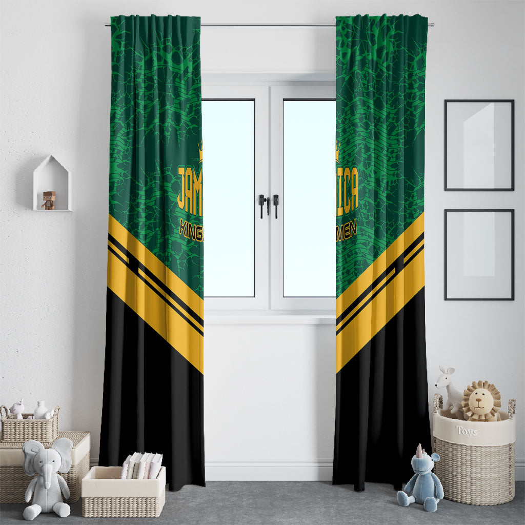 Jamaica 2026 Kingsmen Cricket Window Curtain We Are Tallawah
