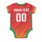 Custom Guyana 2026 Amazon Warriors Cricket Baby Onesie Go Champions