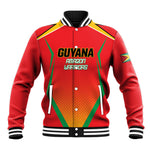 Custom Guyana 2026 Amazon Warriors Cricket Baseball Jacket Go Champions