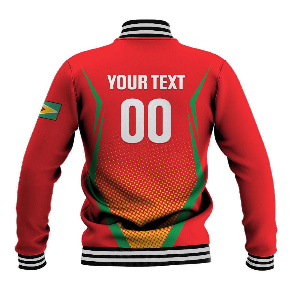 Custom Guyana 2026 Amazon Warriors Cricket Baseball Jacket Go Champions
