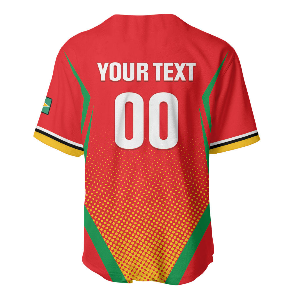 Custom Guyana 2026 Amazon Warriors Cricket Baseball Jersey Go Champions