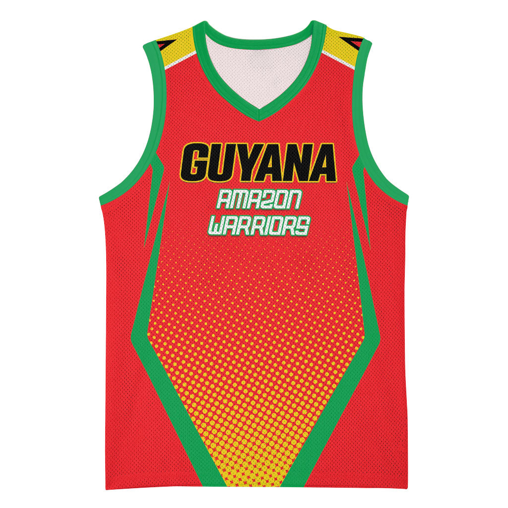 Custom Guyana 2026 Amazon Warriors Cricket Basketball Jersey Go Champions