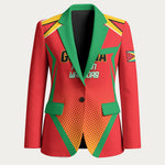 Custom Guyana 2026 Amazon Warriors Cricket Blazer Go Champions