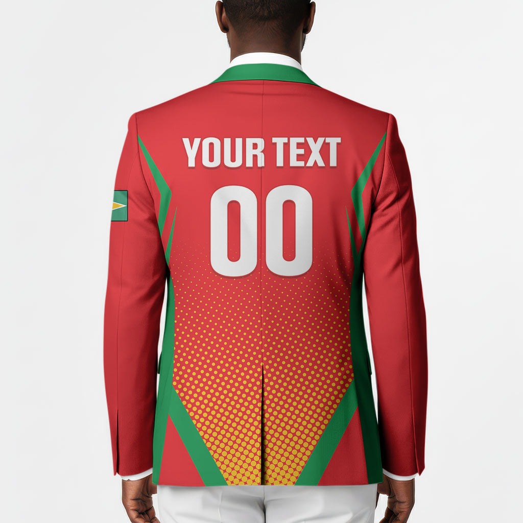 Custom Guyana 2026 Amazon Warriors Cricket Blazer Go Champions