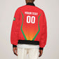 Custom Guyana 2026 Amazon Warriors Cricket Bomber Jacket Go Champions