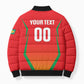 Custom Guyana 2026 Amazon Warriors Cricket Bomber Puffer Jacket Go Champions