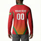 Custom Guyana 2026 Amazon Warriors Cricket Button Sweatshirt Go Champions