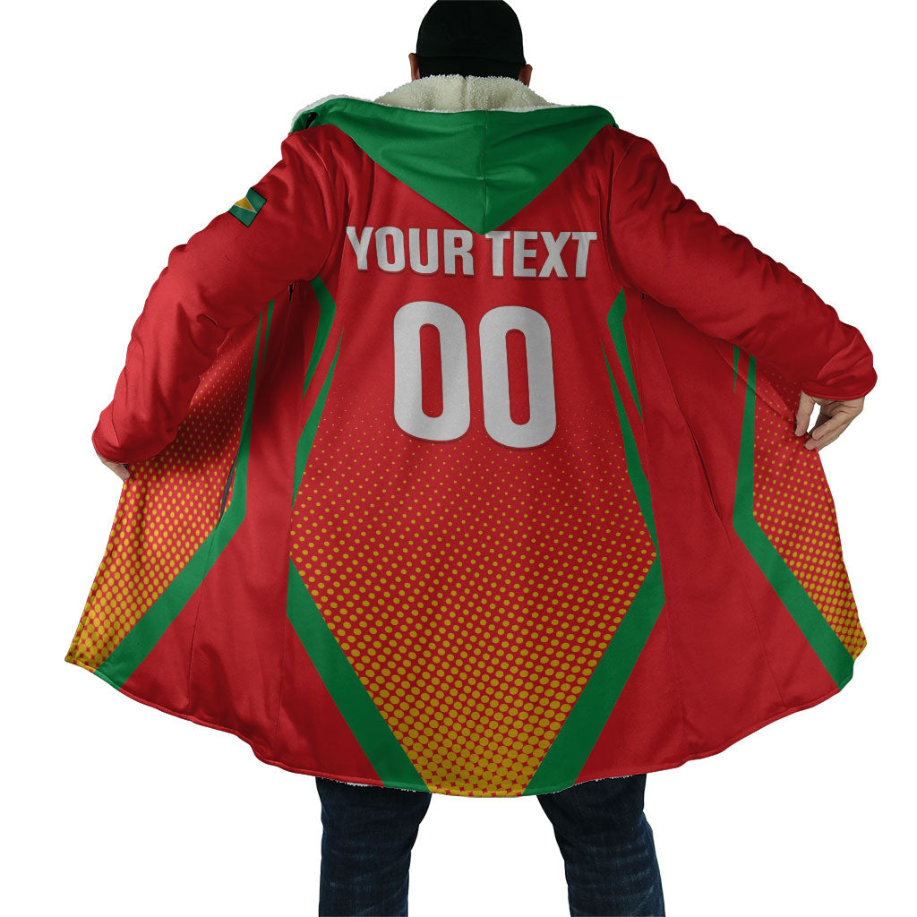 Custom Guyana 2026 Amazon Warriors Cricket Cloak Go Champions