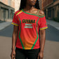 Custom Guyana 2026 Amazon Warriors Cricket Cross Shoulder Shirt Go Champions