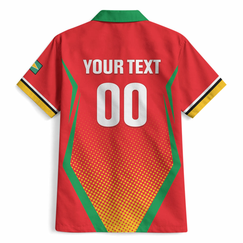 Custom Guyana 2026 Amazon Warriors Cricket Hawaiian Shirt Go Champions