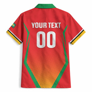 Custom Guyana 2026 Amazon Warriors Cricket Hawaiian Shirt Go Champions