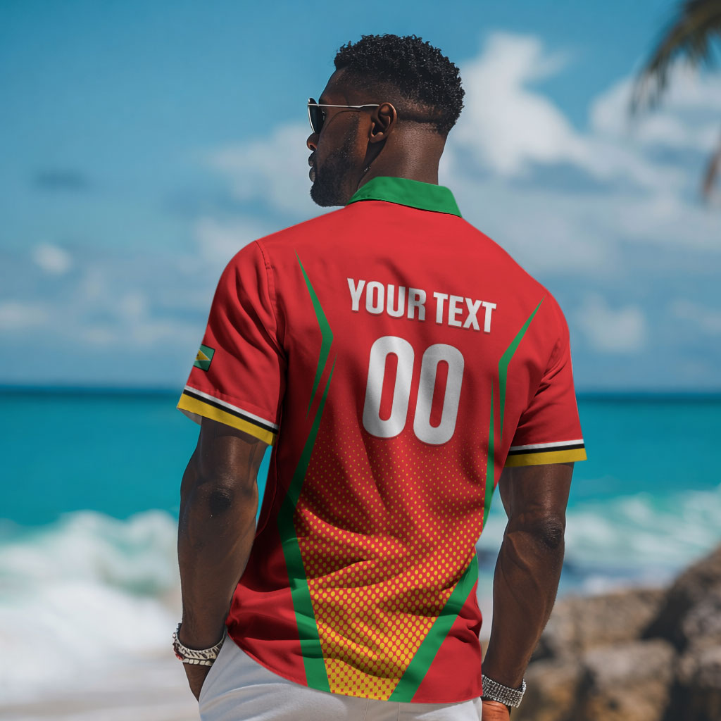 Custom Guyana 2026 Amazon Warriors Cricket Hawaiian Shirt Go Champions
