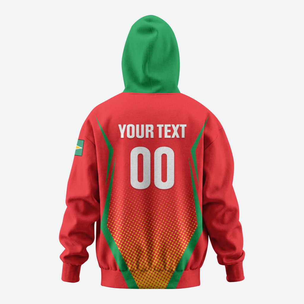 Custom Guyana 2026 Amazon Warriors Cricket Hoodie Go Champions
