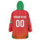 Custom Guyana 2026 Amazon Warriors Cricket Kid Wearable Blanket Hoodie Go Champions