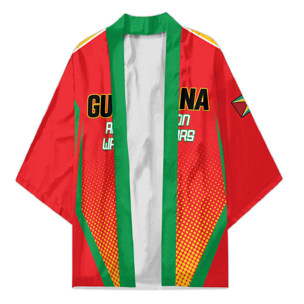 Custom Guyana 2026 Amazon Warriors Cricket Kimono Go Champions