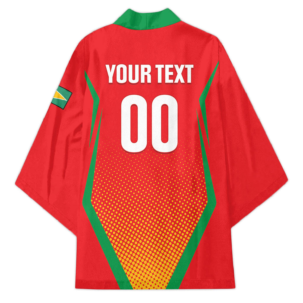 Custom Guyana 2026 Amazon Warriors Cricket Kimono Go Champions