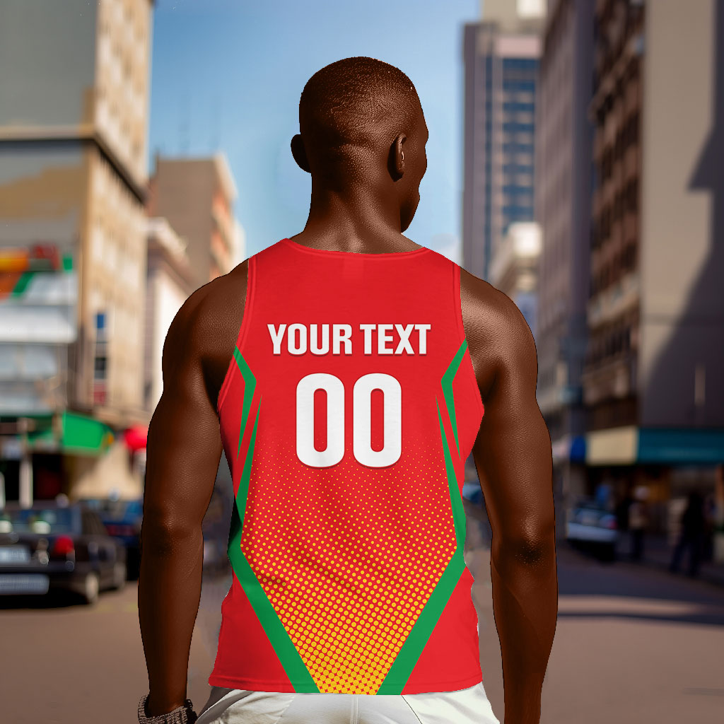 Custom Guyana 2026 Amazon Warriors Cricket Men Tank Top Go Champions