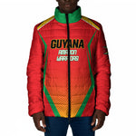 Custom Guyana 2026 Amazon Warriors Cricket Padded Jacket Go Champions