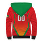 Custom Guyana 2026 Amazon Warriors Cricket Sherpa Hoodie Go Champions