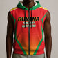 Custom Guyana 2026 Amazon Warriors Cricket Sleeveless Zip Hoodie Go Champions
