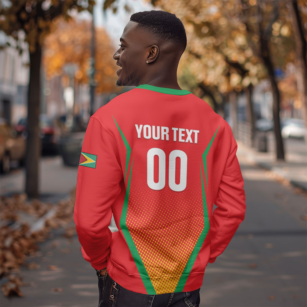 Custom Guyana 2026 Amazon Warriors Cricket Sweatshirt Go Champions