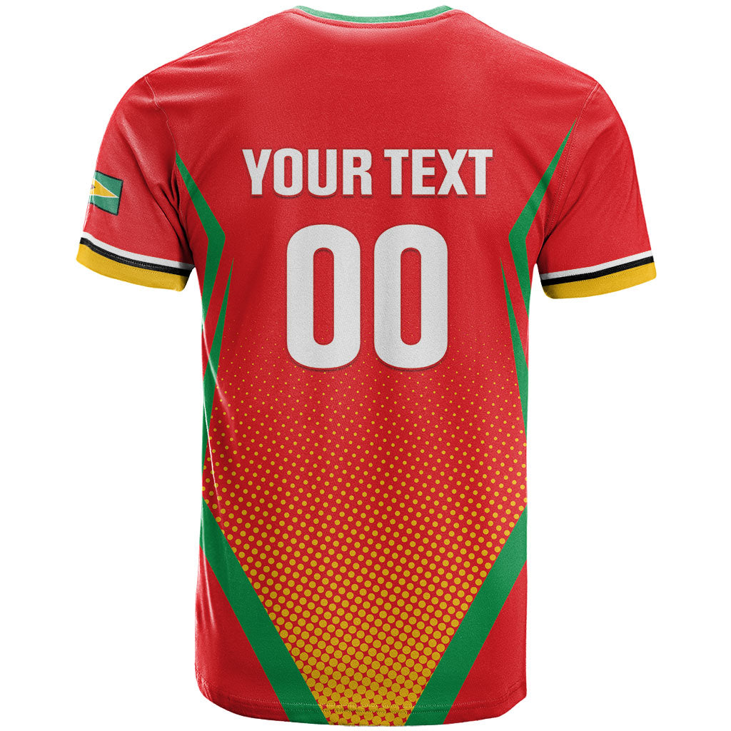 Custom Guyana 2026 Amazon Warriors Cricket T shirt Go Champions