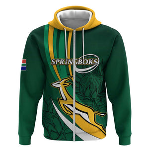 Personalized South Africa Rugby Hoodie - Springboks Go Champions, World Cup