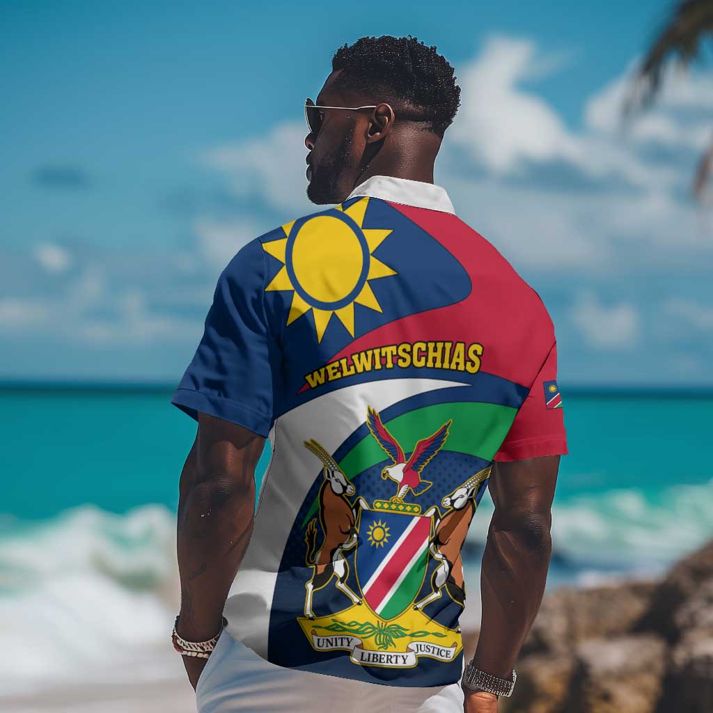 Namibia Rugby Hawaiian Shirt - Welwitschias Go World Cup