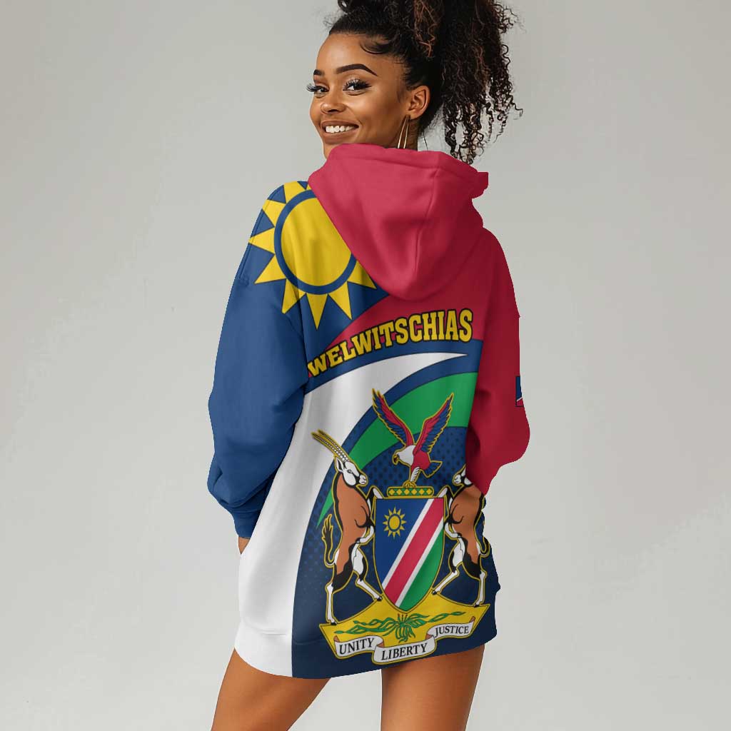 Namibia Rugby Hoodie Dress - Welwitschias Go World Cup