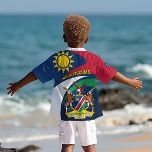 Namibia Rugby Kid Hawaiian Shirt - Welwitschias Go World Cup