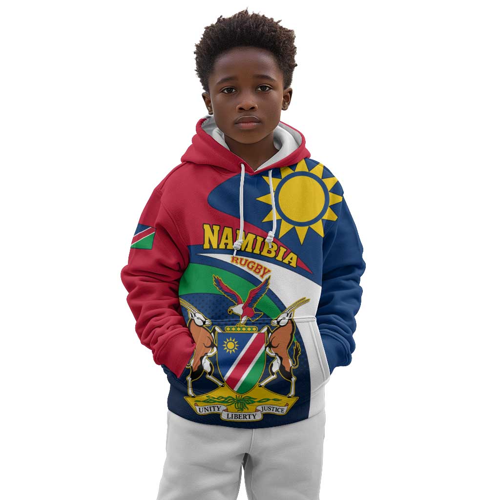 Namibia Rugby Kid Hoodie - Welwitschias Go World Cup