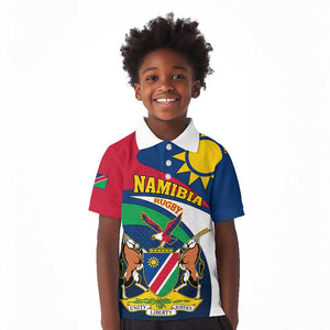 Namibia Rugby Kid Polo Shirt - Welwitschias Go World Cup