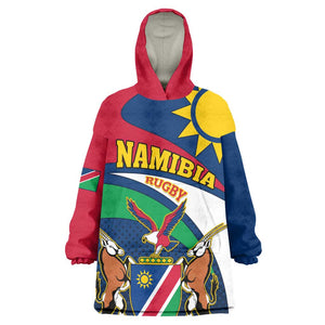 Namibia Rugby KId Wearable Blanket Hoodie - Welwitschias Go World Cup