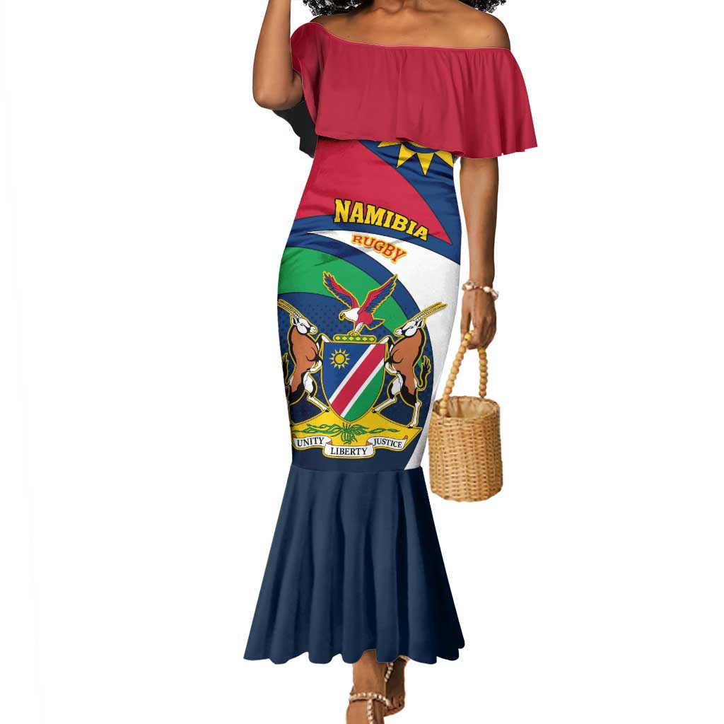 Namibia Rugby Mermaid Dress - Welwitschias Go World Cup