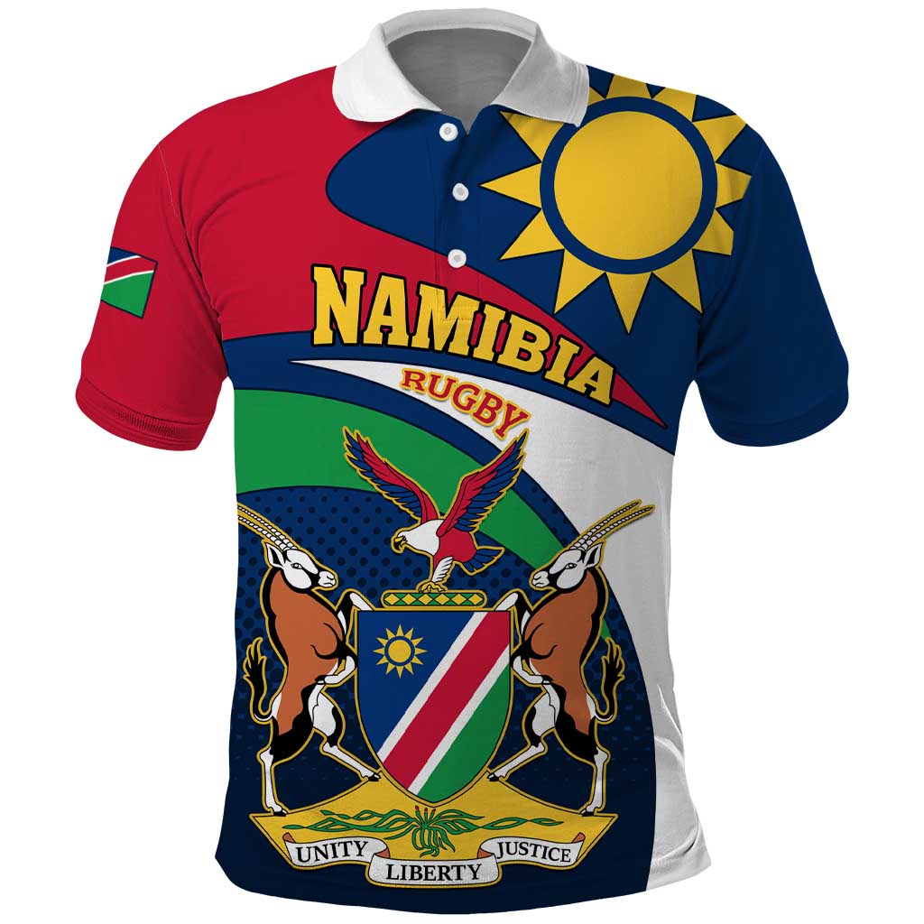 Namibia Rugby Polo Shirt - Welwitschias Go World Cup