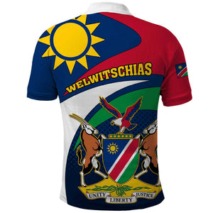 Namibia Rugby Polo Shirt - Welwitschias Go World Cup