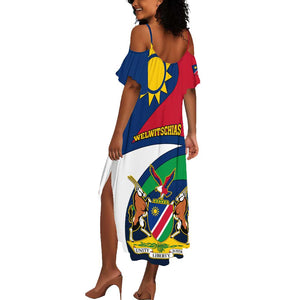 Namibia Rugby Summer Maxi Dress - Welwitschias Go World Cup