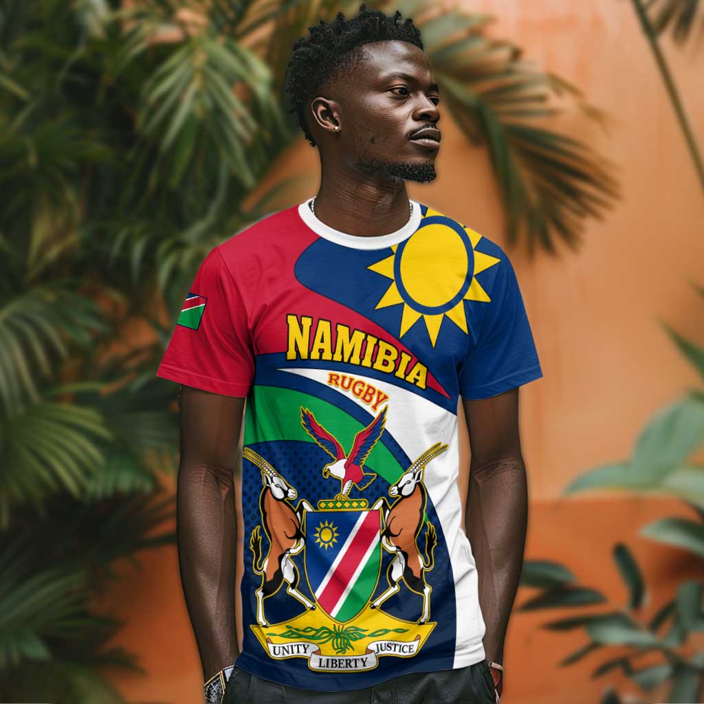 Namibia Rugby T shirt - Welwitschias Go World Cup
