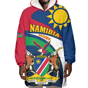 Namibia Rugby Wearable Blanket Hoodie - Welwitschias Go World Cup