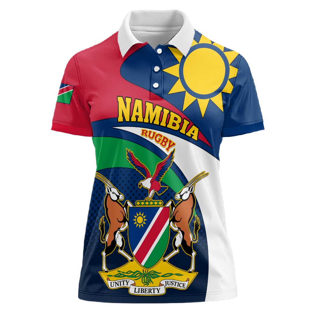 Namibia Rugby Women Polo Shirt - Welwitschias Go World Cup