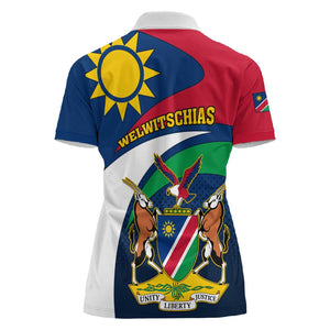 Namibia Rugby Women Polo Shirt - Welwitschias Go World Cup